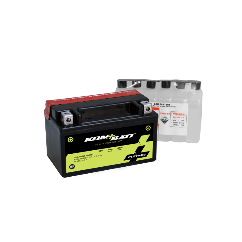 Bateria Kombatt KTX7A-BS