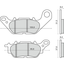 Pastillas de freno Yamaha X-Max 300 Made In Italy