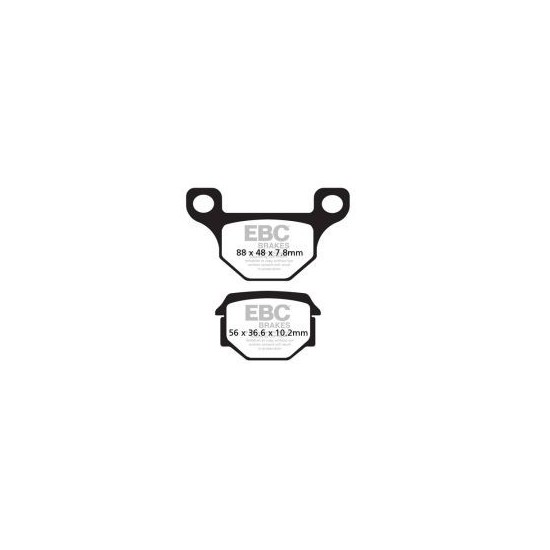 Pastillas de freno Derbi GPR 125 Galfer