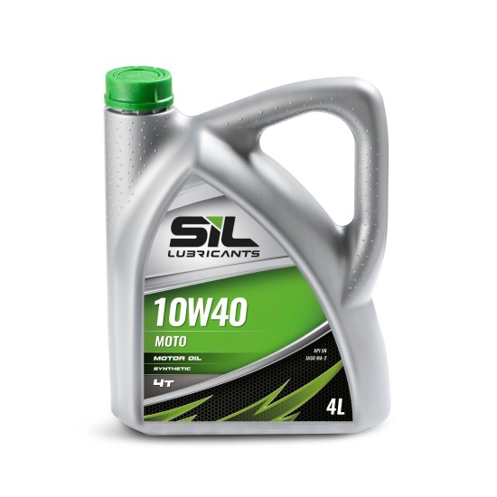 Aceite de motor 10W40 4T Sintetico 4L SIL