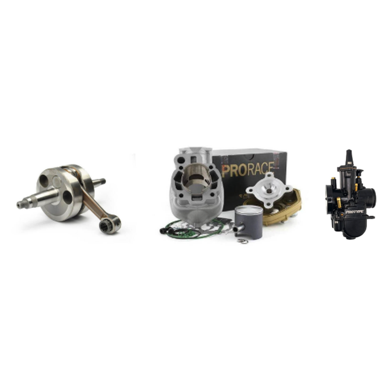 Kit Cilindro, Cigueñal, Carburador Metrakit Prorace 80cc