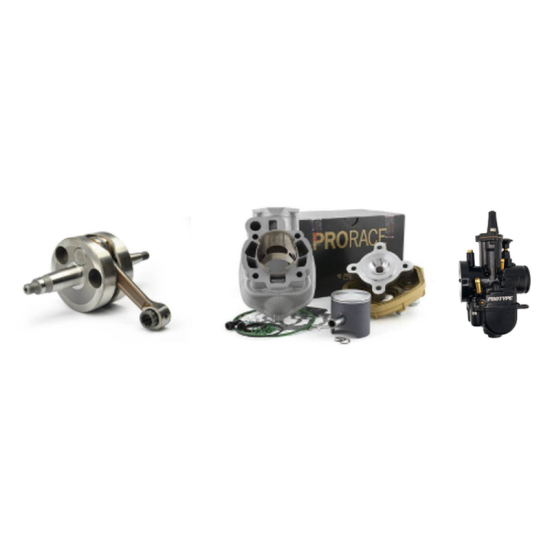 Kit Cilindro, Cigueñal, Carburador Metrakit Prorace 80cc