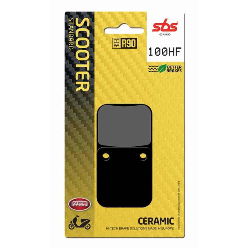 Pastilla de freno SBS P100-HF