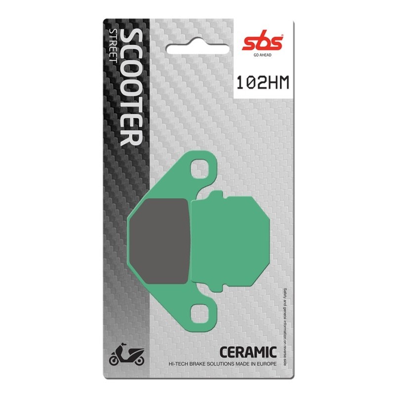 Pastilla de freno SBS P102-HM