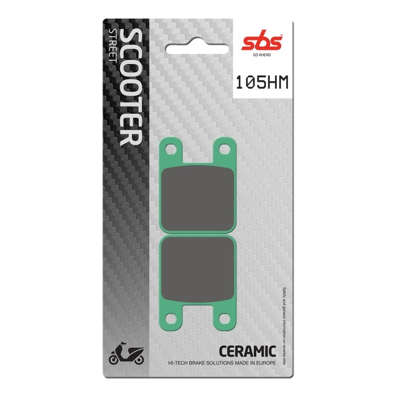 Pastilla de freno SBS P105-HM