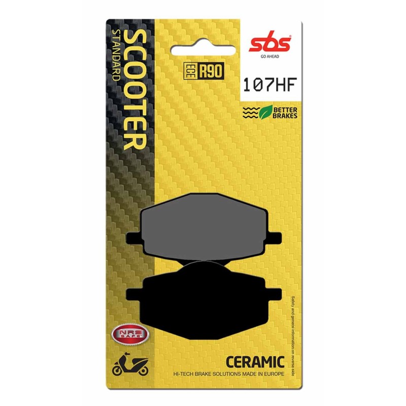 Pastilla de freno SBS P107-HF