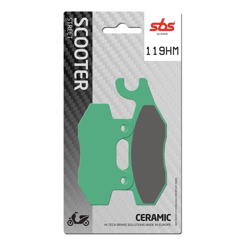 Pastilla de freno SBS P119-HM