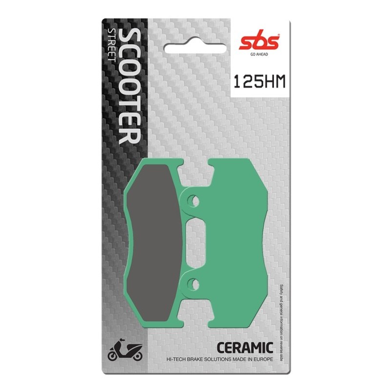 Pastilla de freno SBS P125-HM