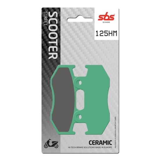 Pastilla de freno SBS P125-HM