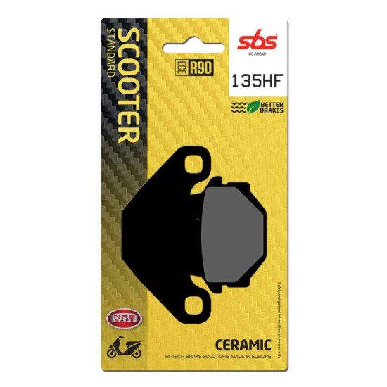 Pastilla de freno SBS P135-HF