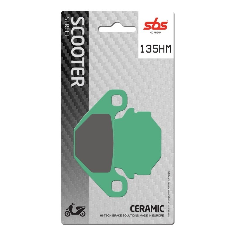 Pastilla de freno SBS P135-HM