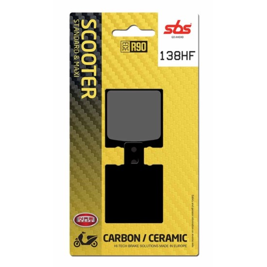 Pastilla de freno SBS P138-HF