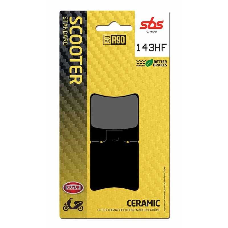 Pastilla de freno SBS P143-HF