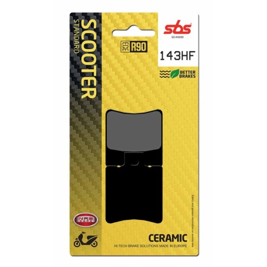 Pastilla de freno SBS P143-HF