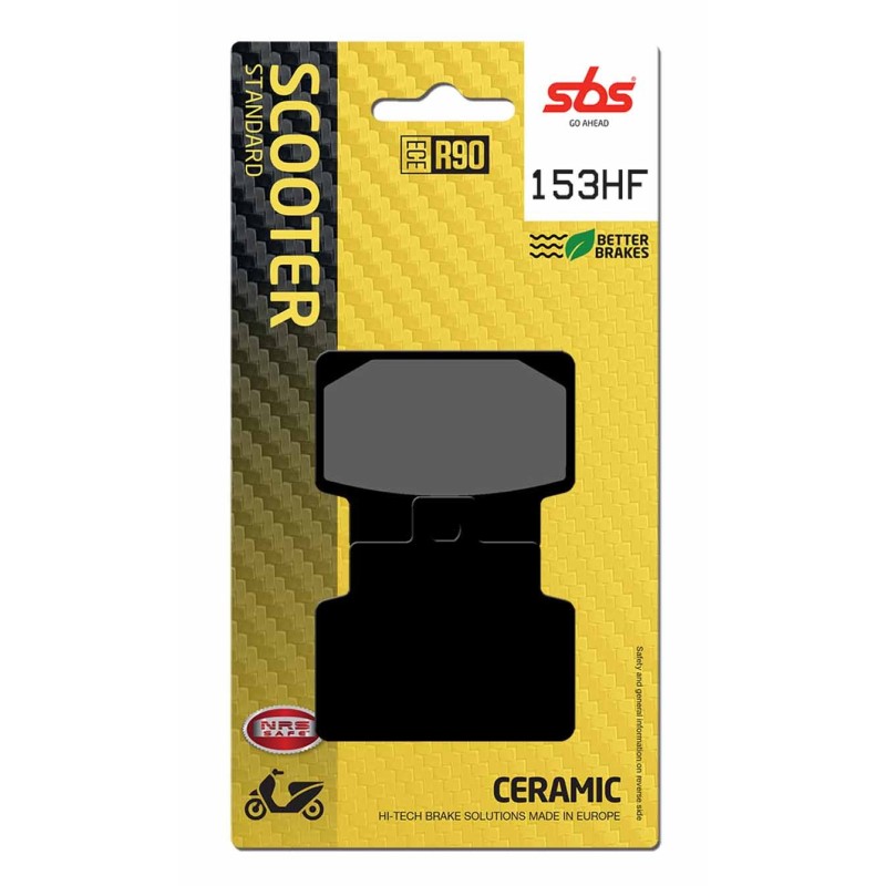 Pastilla de freno SBS P153-HF