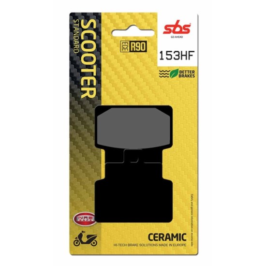 Pastilla de freno SBS P153-HF