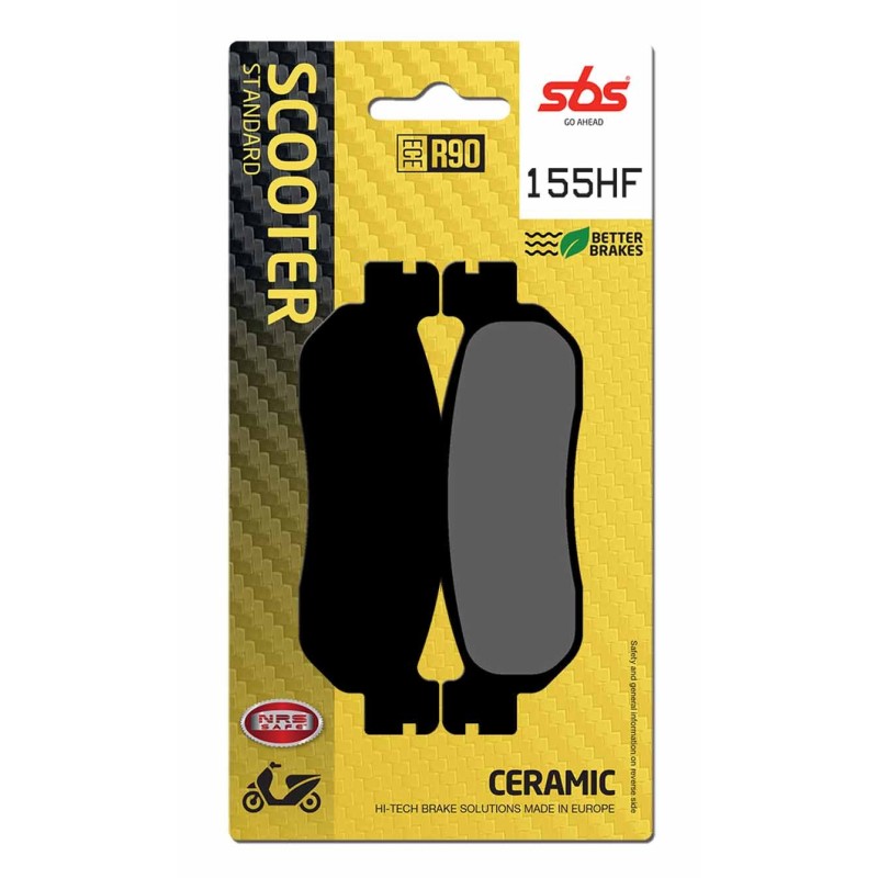 Pastilla de freno SBS P155-HF