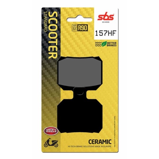 Pastilla de freno SBS P157-HF
