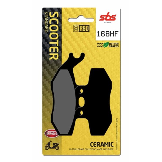 Pastilla de freno SBS P168-HF