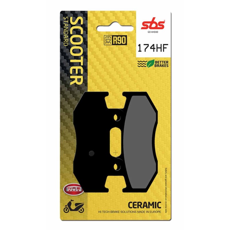 Pastilla de freno SBS P174-HF