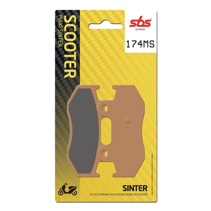 Pastilla de freno SBS P174-MS