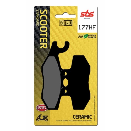 Pastilla de freno SBS P177-HF