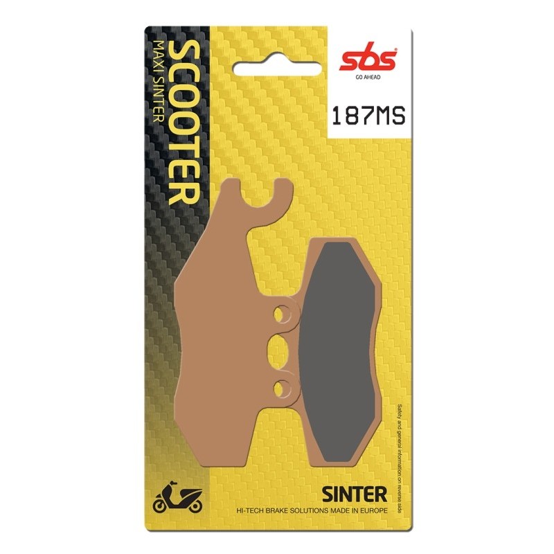 Pastilla de freno SBS P187-MS