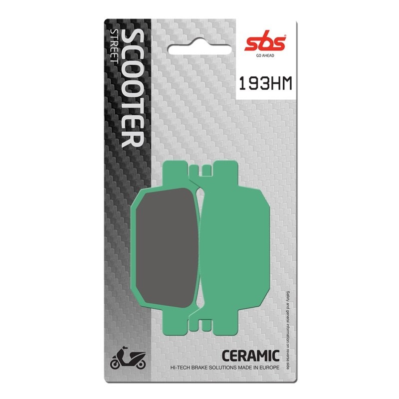 Pastilla de freno SBS P193-HM