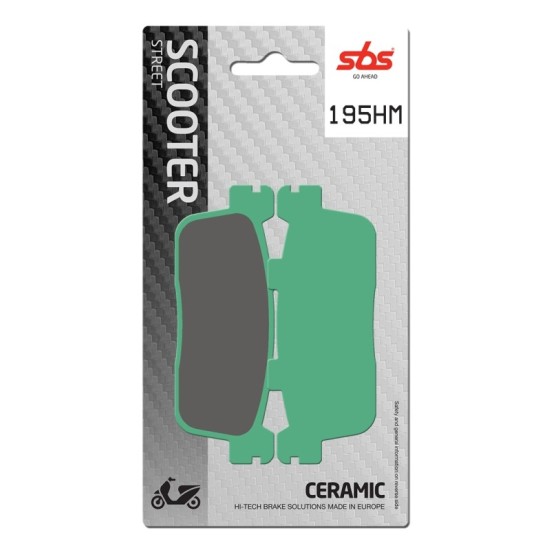 Pastilla de freno SBS P195-HM