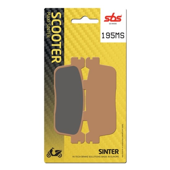 Pastilla de freno SBS P195-MS