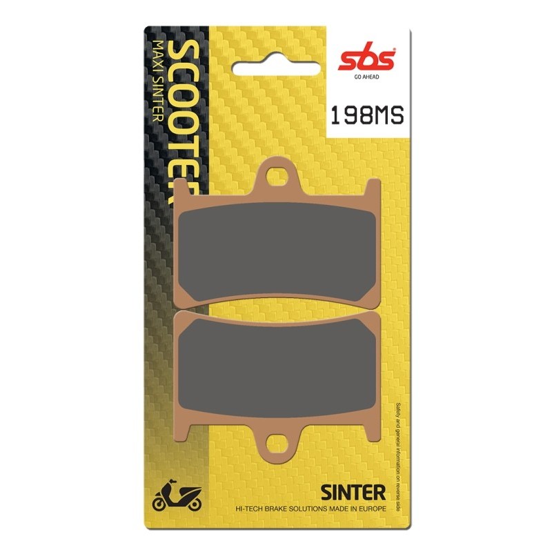 Pastilla de freno SBS P198-MS