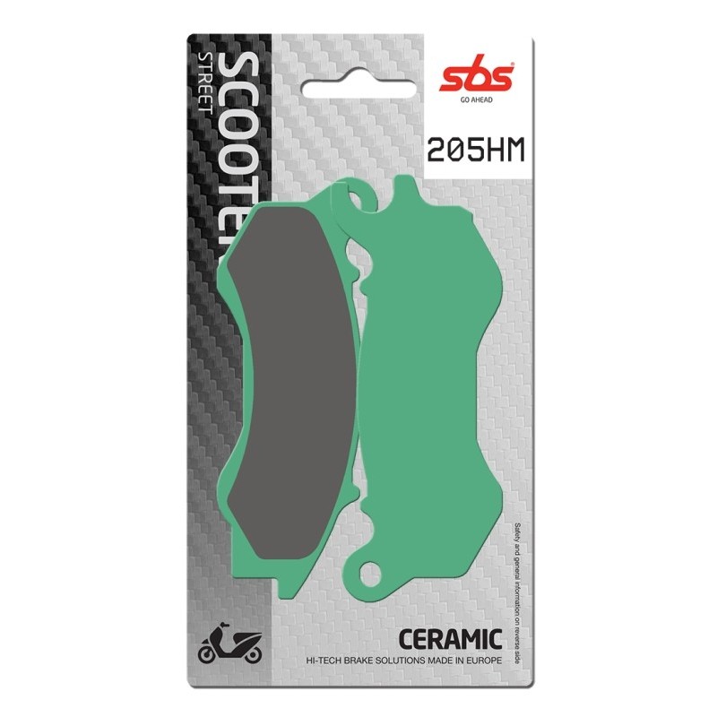 Pastilla de freno SBS P205-HM