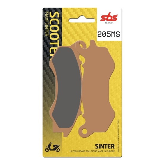 Pastilla de freno SBS P205-MS