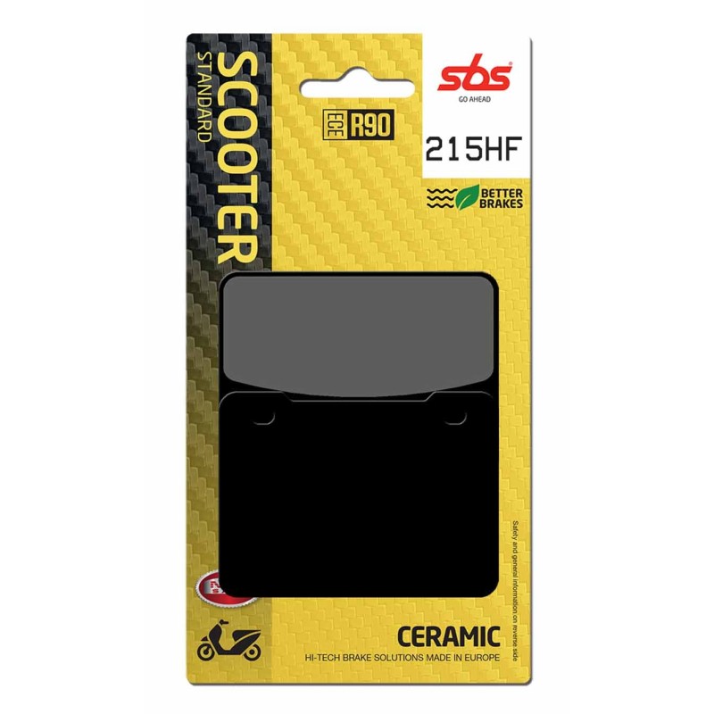 Pastilla de freno SBS P215-HF