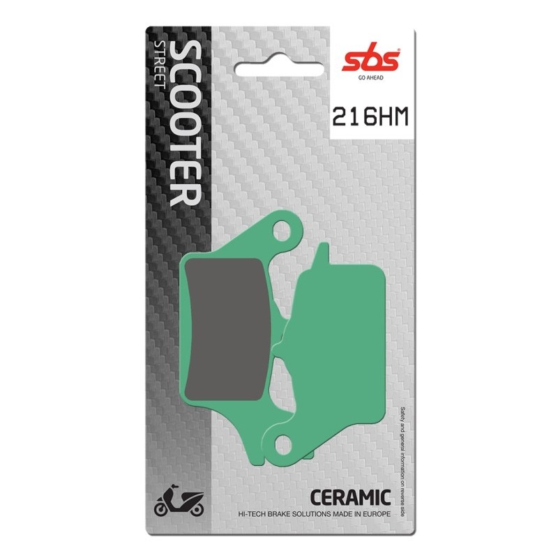 Pastilla de freno SBS P216-HM