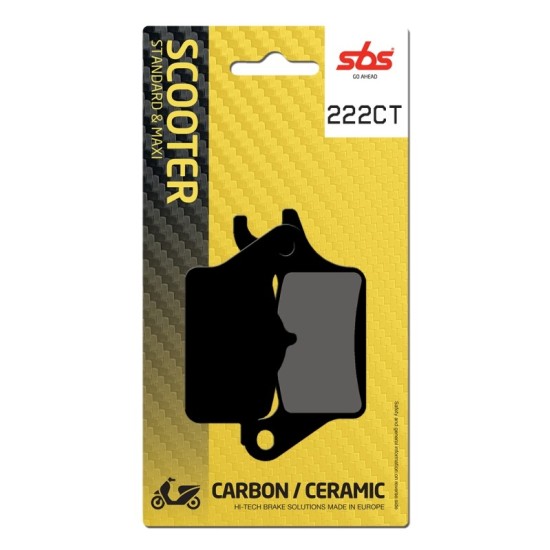 Pastilla de freno SBS P222-CT