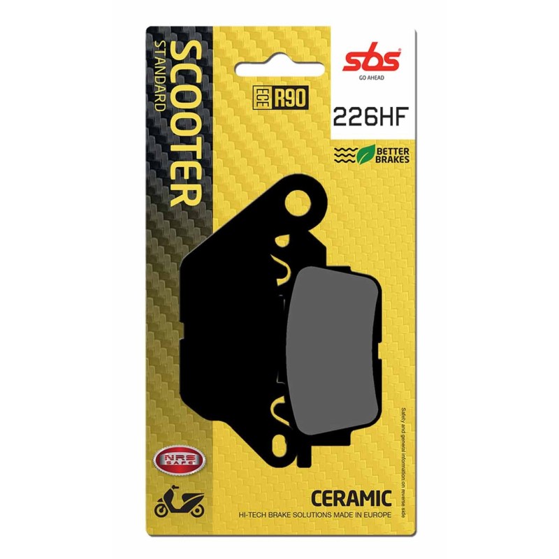 Pastilla de freno SBS P226-HF