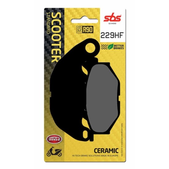 Pastilla de freno SBS P229-HF