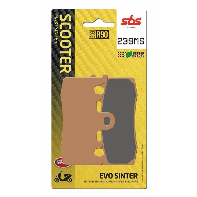 Pastilla de freno SBS P239-MS