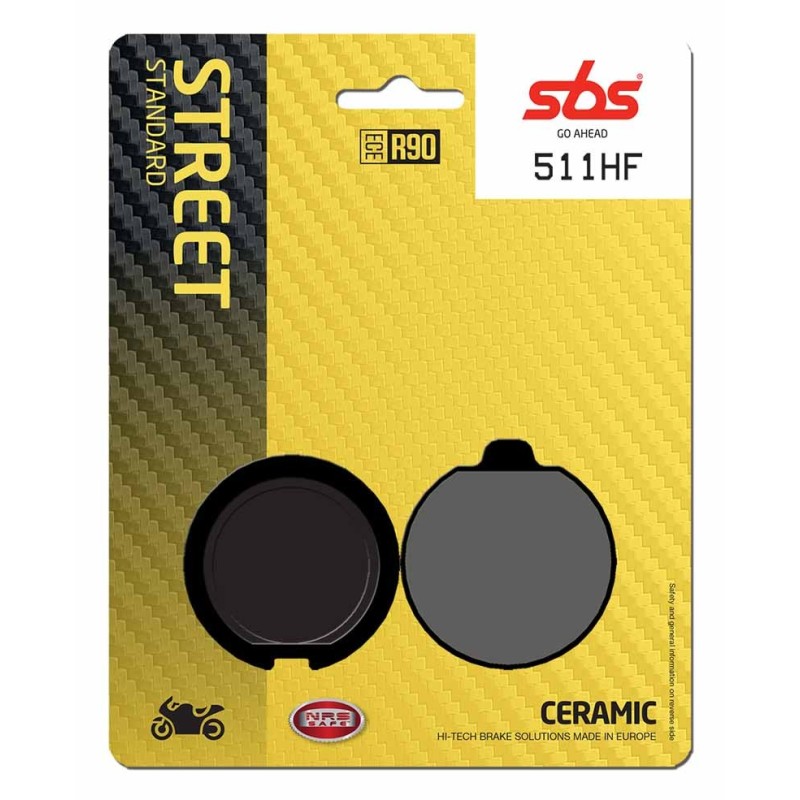 Pastilla de freno SBS P511-HF