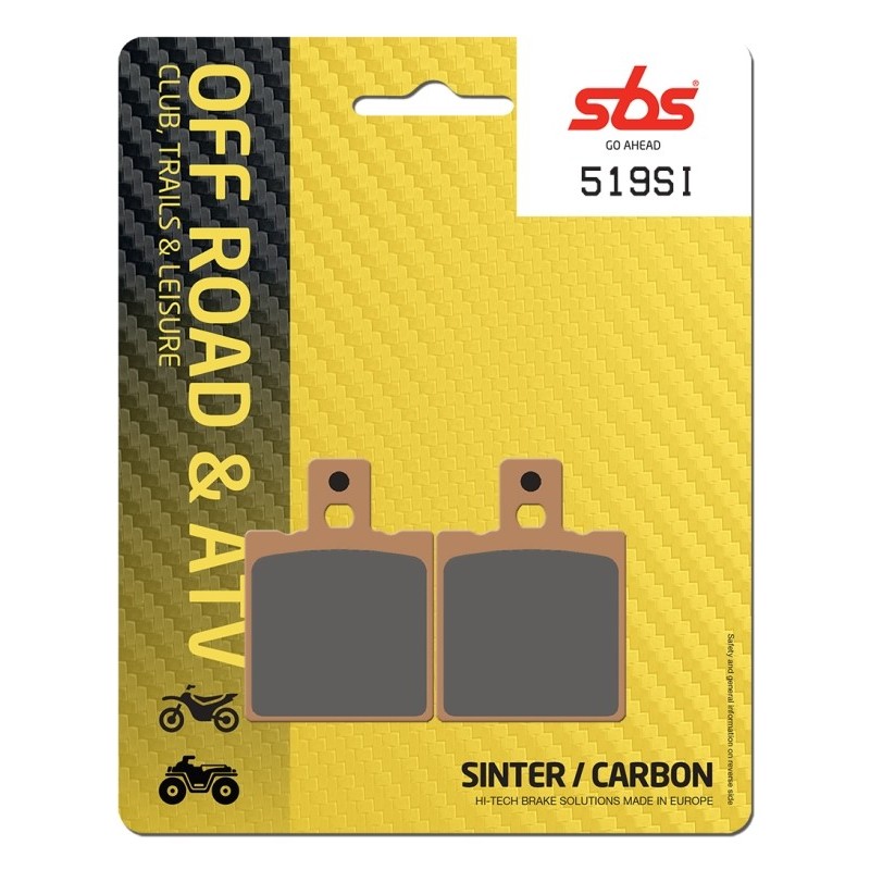 Pastilla de freno SBS P519-SI
