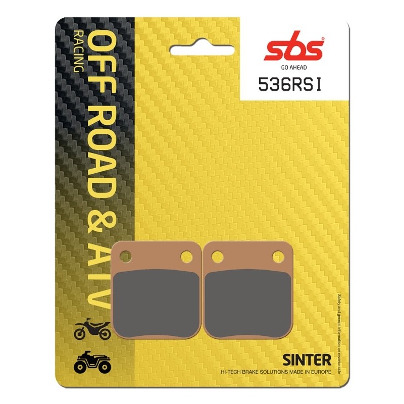 Pastilla de freno SBS P536-RSI