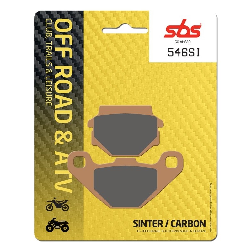 Pastilla de freno SBS P546-SI