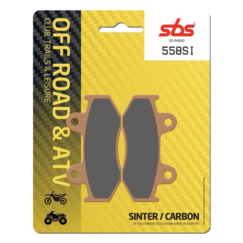 Pastilla de freno SBS P558-SI