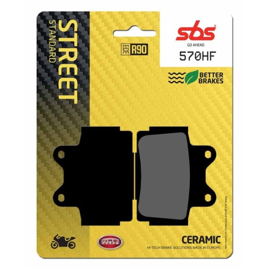 Pastilla de freno SBS P570-HF