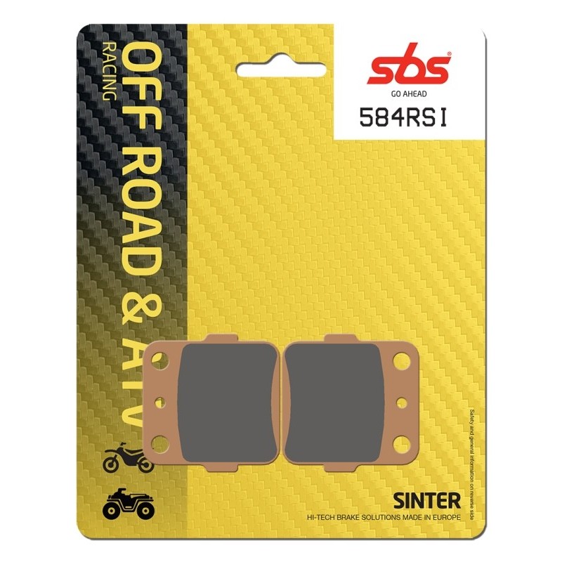Pastilla de freno SBS P584-RSI