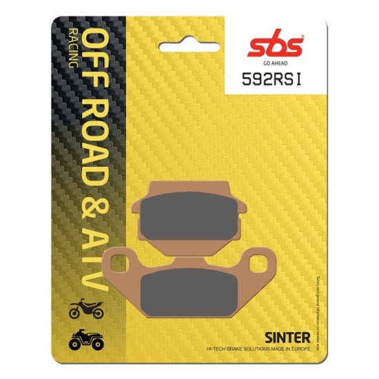 Pastilla de freno SBS P591-RSI