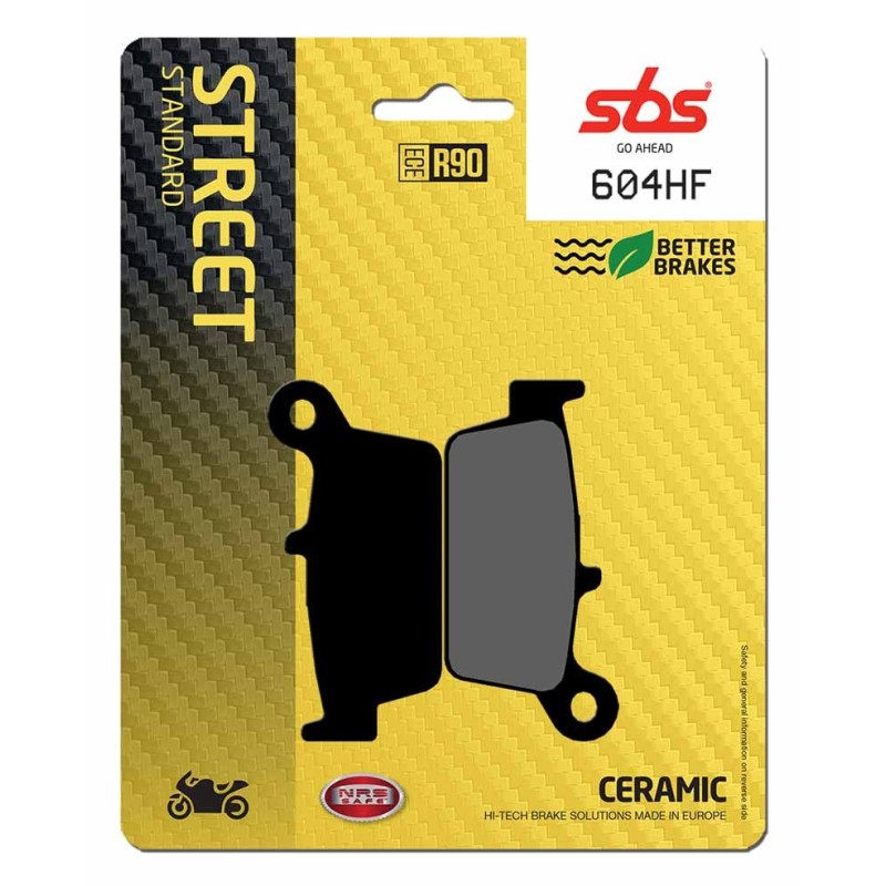 Pastilla de freno SBS P604-HF