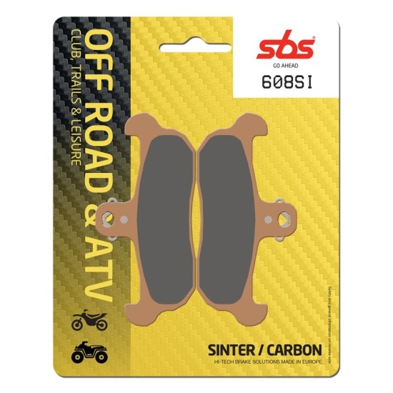 Pastilla de freno SBS P608-SI
