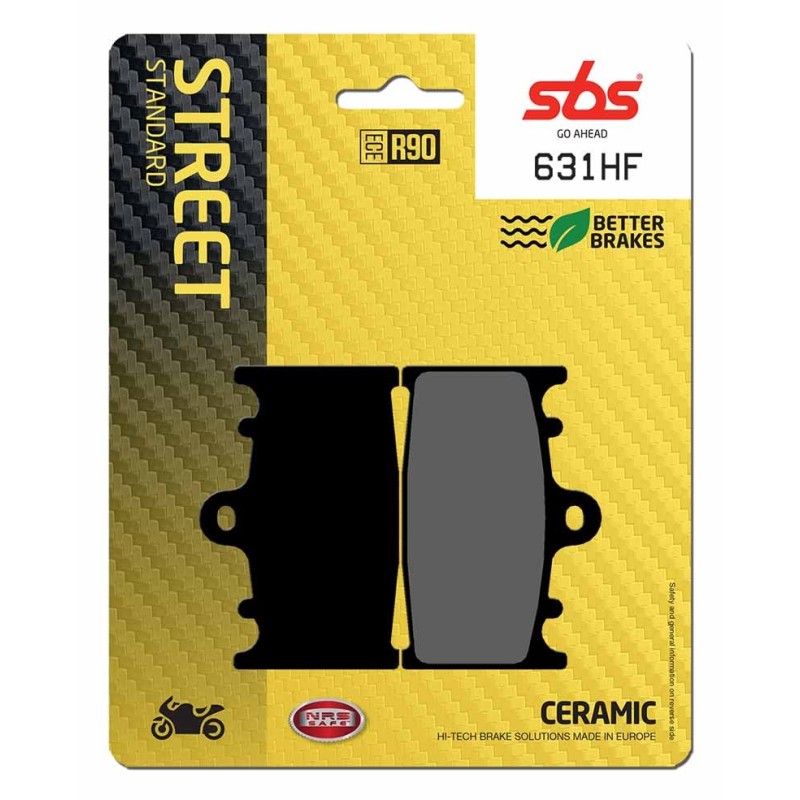 Pastilla de freno SBS P631-HF